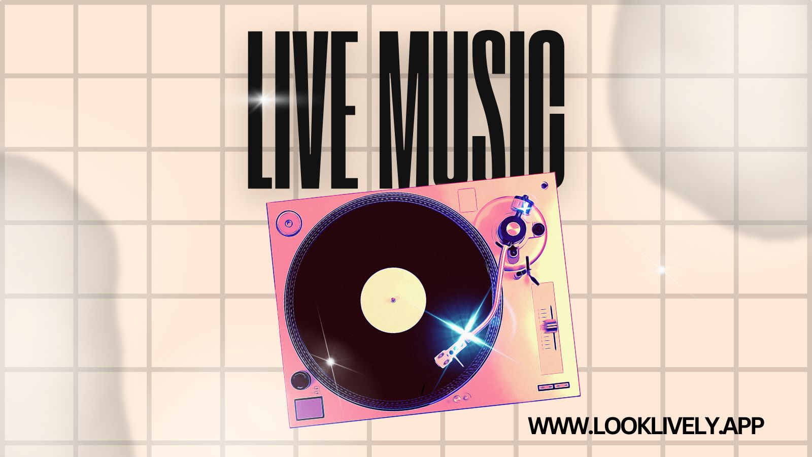 Templates for Look Lively Events (800 x 450 px) (1600 x 900 px) (46) Live Music - Look Lively